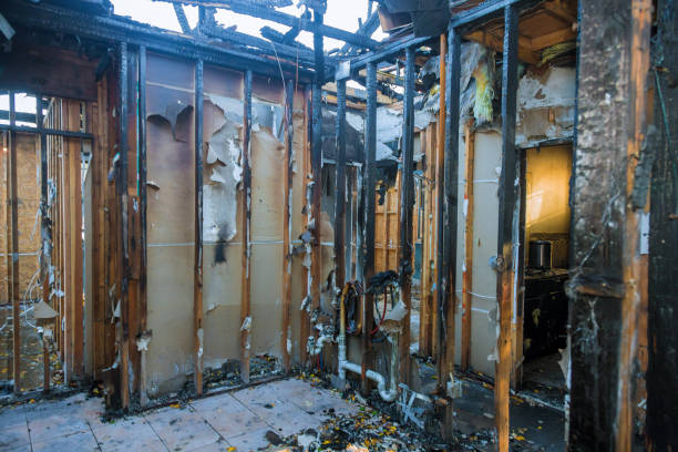 Professional Fire Damage Removal technician working in Clarkston, GA